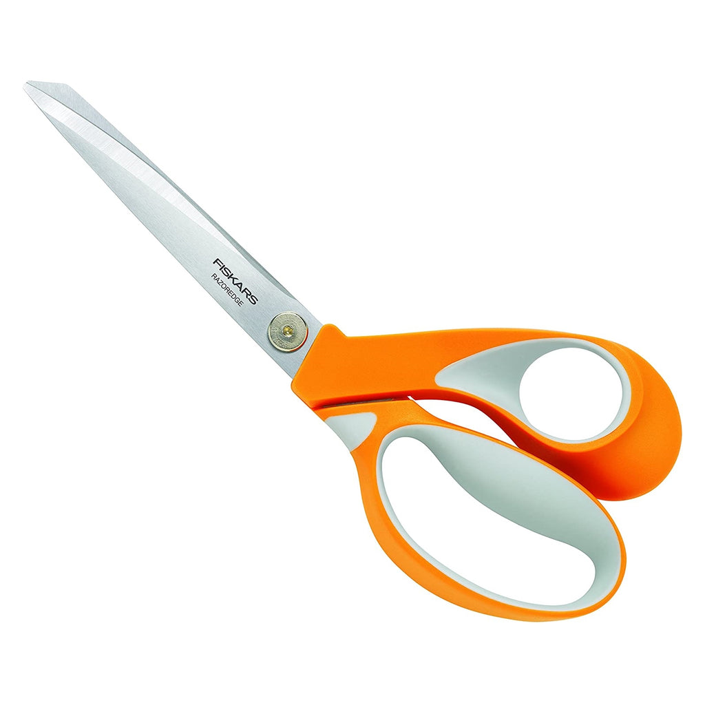 Fiskars 10 Pinking Shears Scissors Zig Zag Stainless Steel Orange Handle  USA