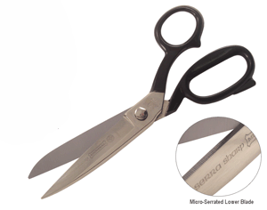 Mundial Lower Serrated Blade Tailor's Shears