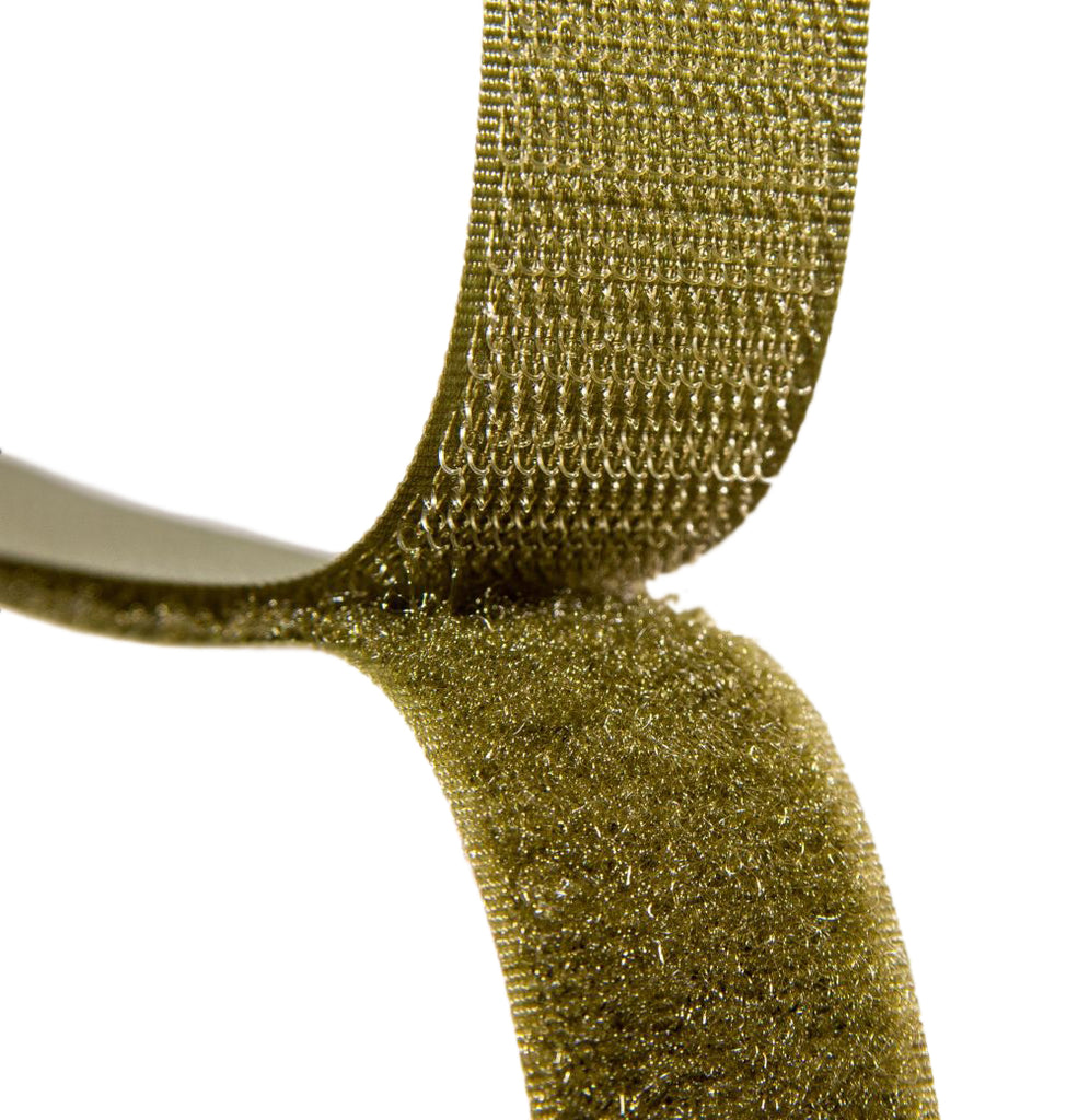Olive Sew on Military Colour Hook & Loop tape