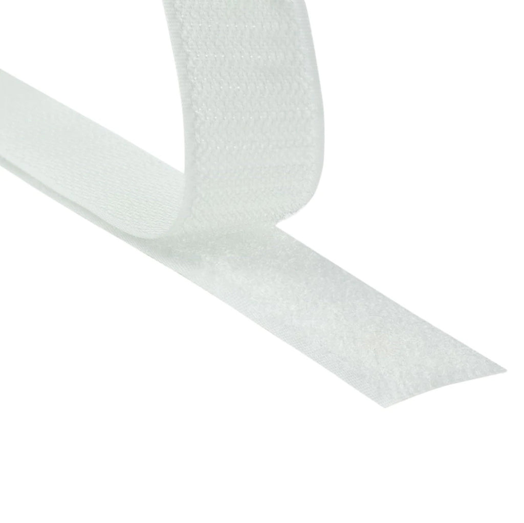 20mm Self Adhesive VELCRO® Brand White Hook 25m Roll